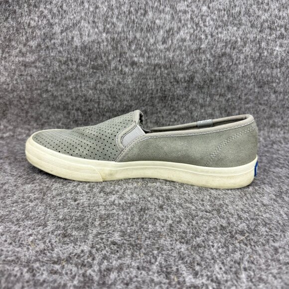 ✅Keds Womens 7.5 Perforated Slip-On Sneakers Gray Casual Comfort Shoes WH60960 - Picture 11 of 11